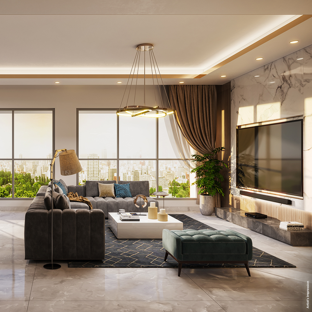 Spacious Family Residences at Chandak Greenairy