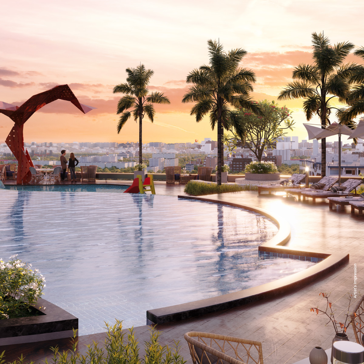Resort-Style Amenities at Chandak Greenairy